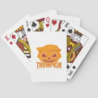 Trumpkin Classic – Pumpkin President Style Poker Cards