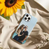 Happy Couple Photo Personalize It iPhone 16 Pro Max Case