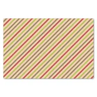 Boho Retro Modern Stripe Tissue Paper