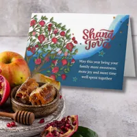 Pomegranate Tree Shana Tova Rosh Hashanah Card