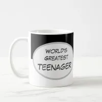 World's Greatest Teenager Happy Birthday Custom Coffee Mug