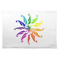 Placemat - Color Wheel abstract (light background)