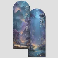Enchanted Forest of Fireflies & Books Bookmarks