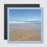 Soulac Sur Mer Beach In France Fridge Magnet Card