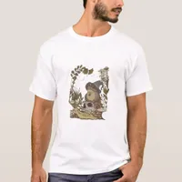 Cottagecore Mushroom Botanical Witchy Frog Goblinc T-Shirt