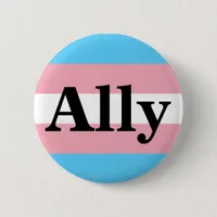 Trans Flag Ally Serif Font Button