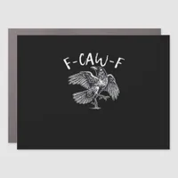 F-Caw-F Crow Retro Classic Car Magnet