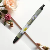 Ellis Rowan Blue White Water Lily Vintage Flowers Pen