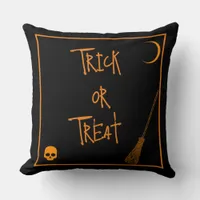 Halloween Trick or Treat  Throw Pillow