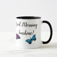 Gorgeous Butterflies Vivid Colors Design Your Own Mug