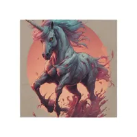 A Zombie Unicorn  Poster