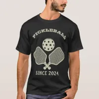 Personalized Pickleball player year vintage look  T-Shirt