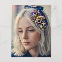 Alice Glitch Postcard