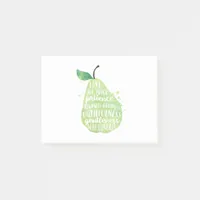 Pear Bible Quote Post-it Notes