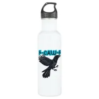F-Caw-F Classic Creative Casual Stainless Steel Water Bottle