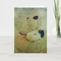 Guinea Pig Hug Birthday Card