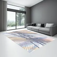 Modern Contemporary Abstract  Rug