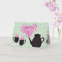 Greeting Card - Valentine Tea