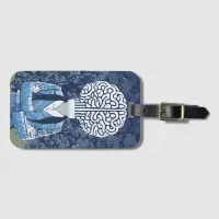 Brainy Person Luggage Tag