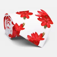 Kaffir Lily / River Lily / Hesperantha Coccinea Neck Tie