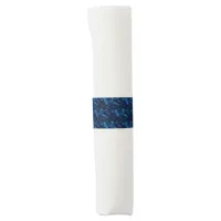 Deep Blue & Bright Snowflakes Napkin Bands