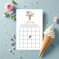 Ice Cream Bridal Shower Bingo Game