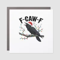 F Caw F Essential Creative Casual Style Car Magnet