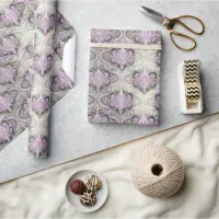 Purple GreenChristmas Pattern#30 ID1009 Wrapping Paper