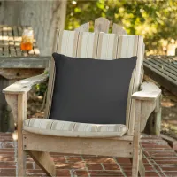 Personalized Add Photo Artwork Black 20" x 20" Outdoor Pillow