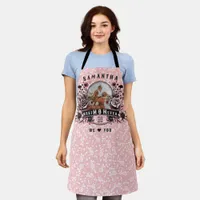 Best Mom Ever Wild Flowers Badass Mother Day Photo Apron