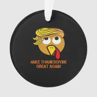 Happy Thanksgiving Day Ornament