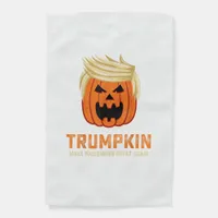 Halloween Trumpkin Funny – Spooky Parody Slogan Garden Flag