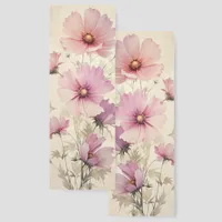 Cosmos October Birth Month Flower Two-sided Bookmarks