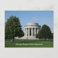 George Rogers Clark Memorial Vincennes Indiana Postcard