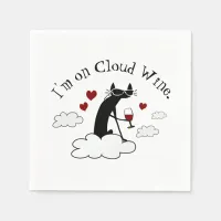 I'm On Cloud Wine Funny Love Wine Quote