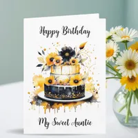 Aunt's Birthday | Sentimental Personalized Card