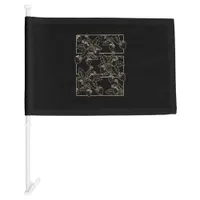 Cottagecore Goblincore Aesthetic Strawberries Car Flag