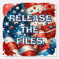 Release the Files | Anti Trump Protest  Foam Board