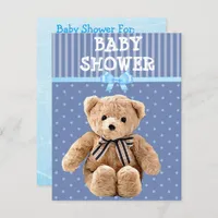 You're Invited, Teddy Bear Baby Shower Invitations