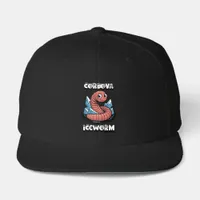 Cordova Iceworm Alaska Cryptid Visor