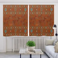 Southwest Canyons Petroglyphs 50x63 Inch Blackout Curtains