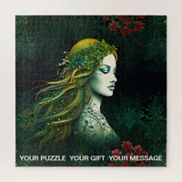 Enchanted Forest Muse Jigsaw Puzzle