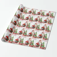 Merry Christmas Personalized  Wrapping Paper