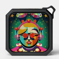 Colorful Space Person Pop Art Bluetooth Speaker