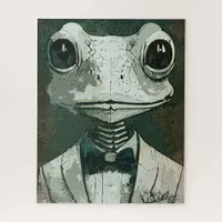 Intellectual Frog Jigsaw Puzzle