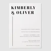 Elegant Wedding Vellum Invitations