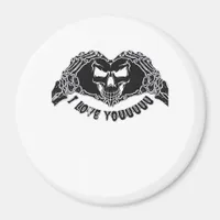 Skeleton Hands Skull, Halloween Design For Backgro Magnet