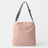 Tote Bag (ao) - Woven Lattice in Pinks