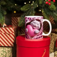 Heartfelt Sips: Valentine's Coffee Delight Mug