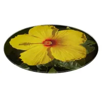 Yellow Hibiscus Flower Cutting Board